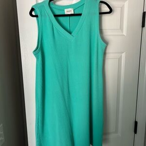 ANDREE BY UNIT Turquoise Knit Top